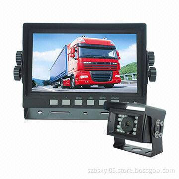 Car Reverse Camera System with 7-inch Monitor with Cameras for Farm Tractors